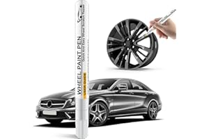 DASIUIP Matte Black Rim Touch Up Paint,Wheel Touch Up Kit Wheel Paint Rim Paint Pen Car Scratch Repair Pen Quick And Easy Repairs for Curb Rash, Scuff And Scratch,Universal Color