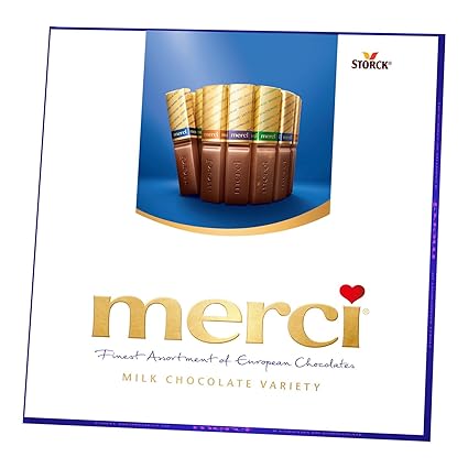 Amazon Com Merci European Milk Chocolate Variety 7 Ounces Grocery Gourmet Food