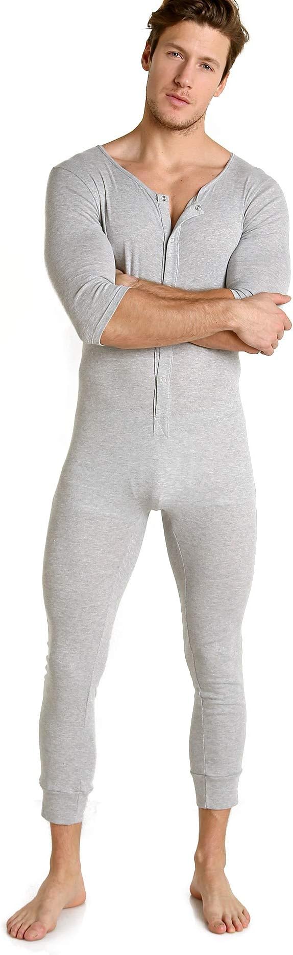 Go Softwear West Coast Vibe Union Suit Heather Grey