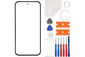 E-YIIVIIL Front Glass (Without LCD Display) Compatible with Google Pixel 9A GTF7P G3Y12 6.3 inch inch with tools