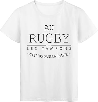 Youdesign T Shirt Citation Rugby Ref 1611 Amazon Fr Vetements Et Accessoires