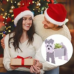 Gochoi Schnauzer Gifts: Cute Dog Flower