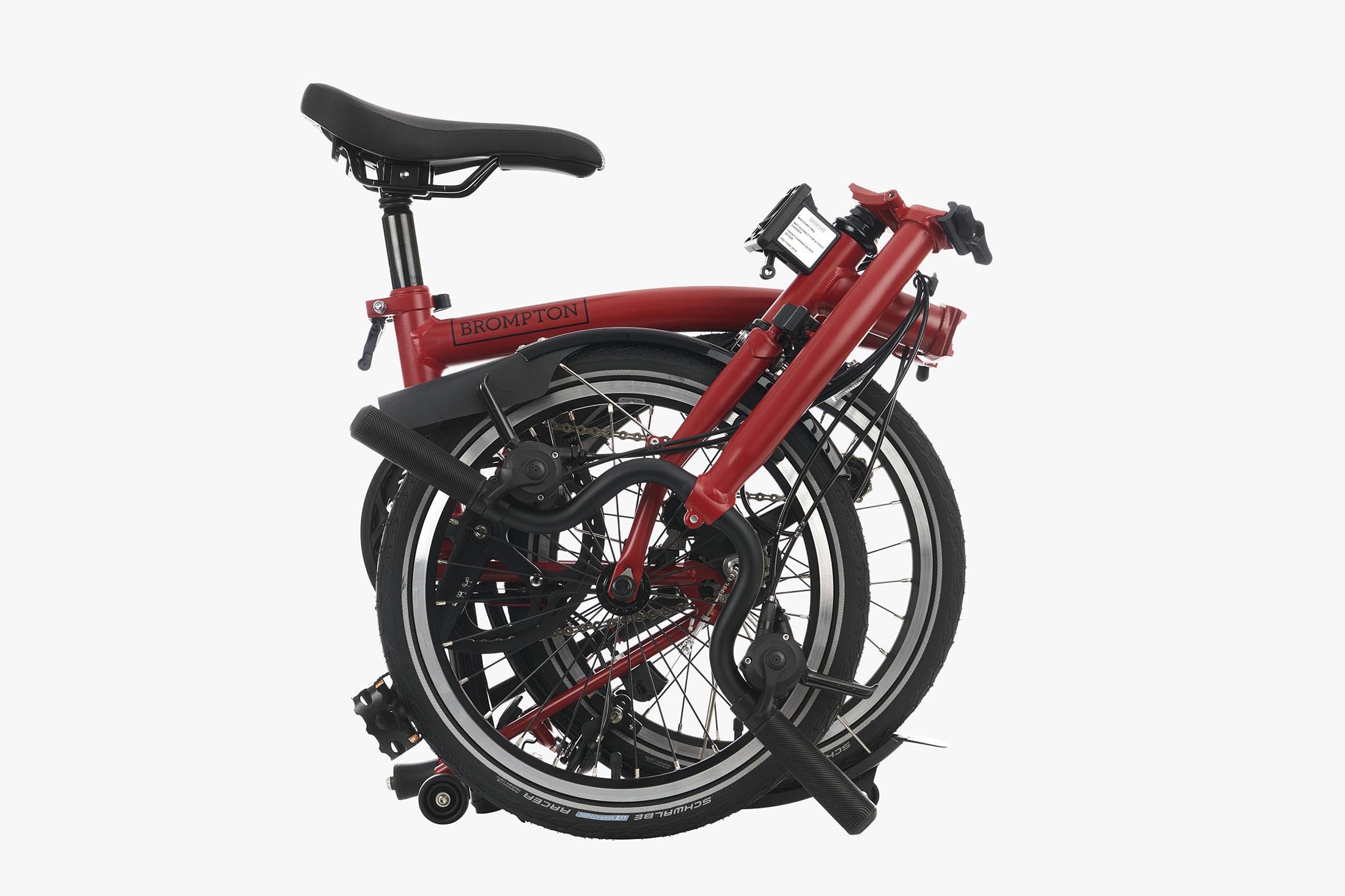 Mua Brompton C Line 6 Speed Folding Bike - House Red (Mid) trên Amazon ...