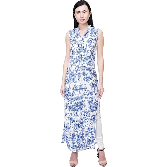 Women Poly Crepe Kurta