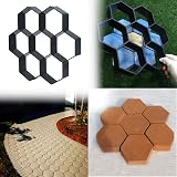 MOGOULUA Concrete Brick Maker Mould Set for Patios Driveways Stepping Stones view 6