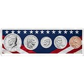2025-5 Coin Birth Year Set in American Flag Holder Uncirculated