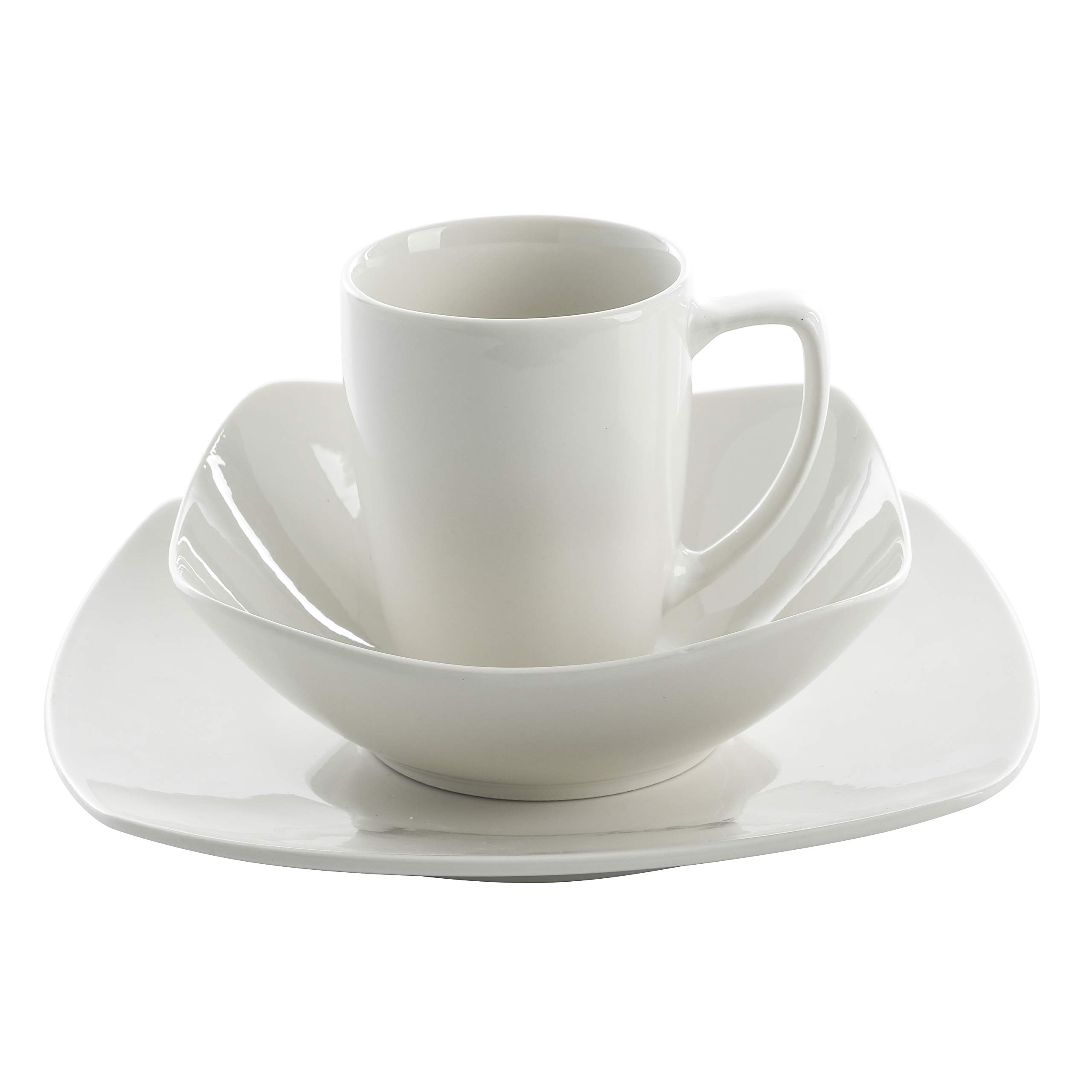 Gibson Home Amelia Court Porcelain Chip and Scratch Resistant