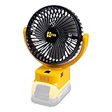 ohyes Jobsite Fan Compatible With DeWALT 18V 20V