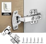 YUNYU 4-Pack Soft Close Mute Hinges Full Overlay Cabinets with Screws view 5