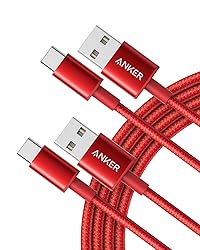 USB Type C Cable, Anker [2-Pack 6 Foot] Premium