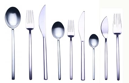 Mepra 104522054 - Cubertería especial unificada, color plateado