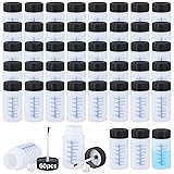 60 Pcs 2 Oz Touch Up Paint Container - Empty Paint