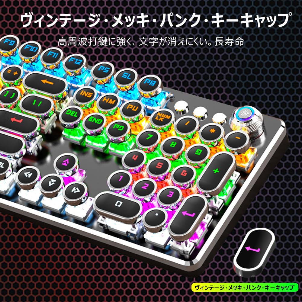 Mua Mechanical Keyboard, RGB Backlight Mode, Wired Connection, Full ...