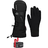 686 Gore-TEX Smarty 3-in-1 Gauntlet Mitt - Fabric Shell with Removable Wool Blend Liner - Water & Weather Resistant