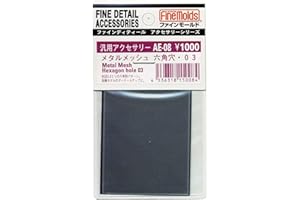 Fine Mold Metal Mesh Hex Hole 03 Model Material AE08