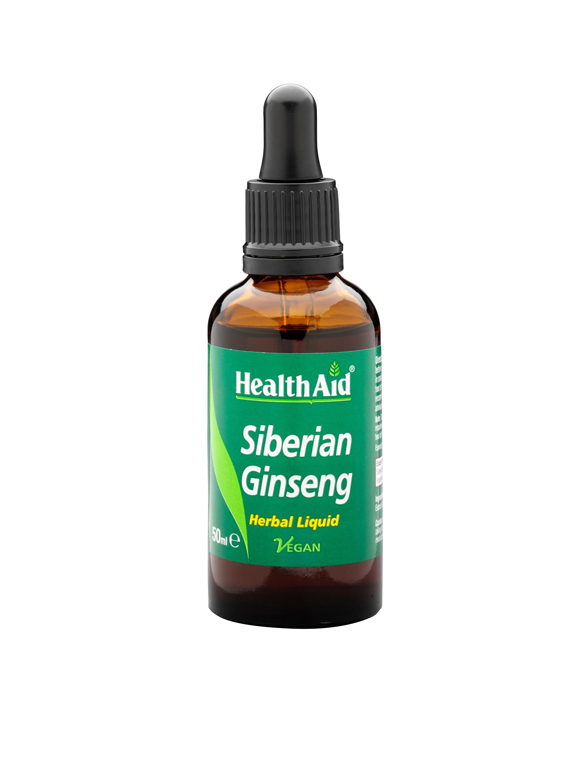 HealthAid Siberian Ginseng (Eleutherococcus senticosus) 50ml Liquid
