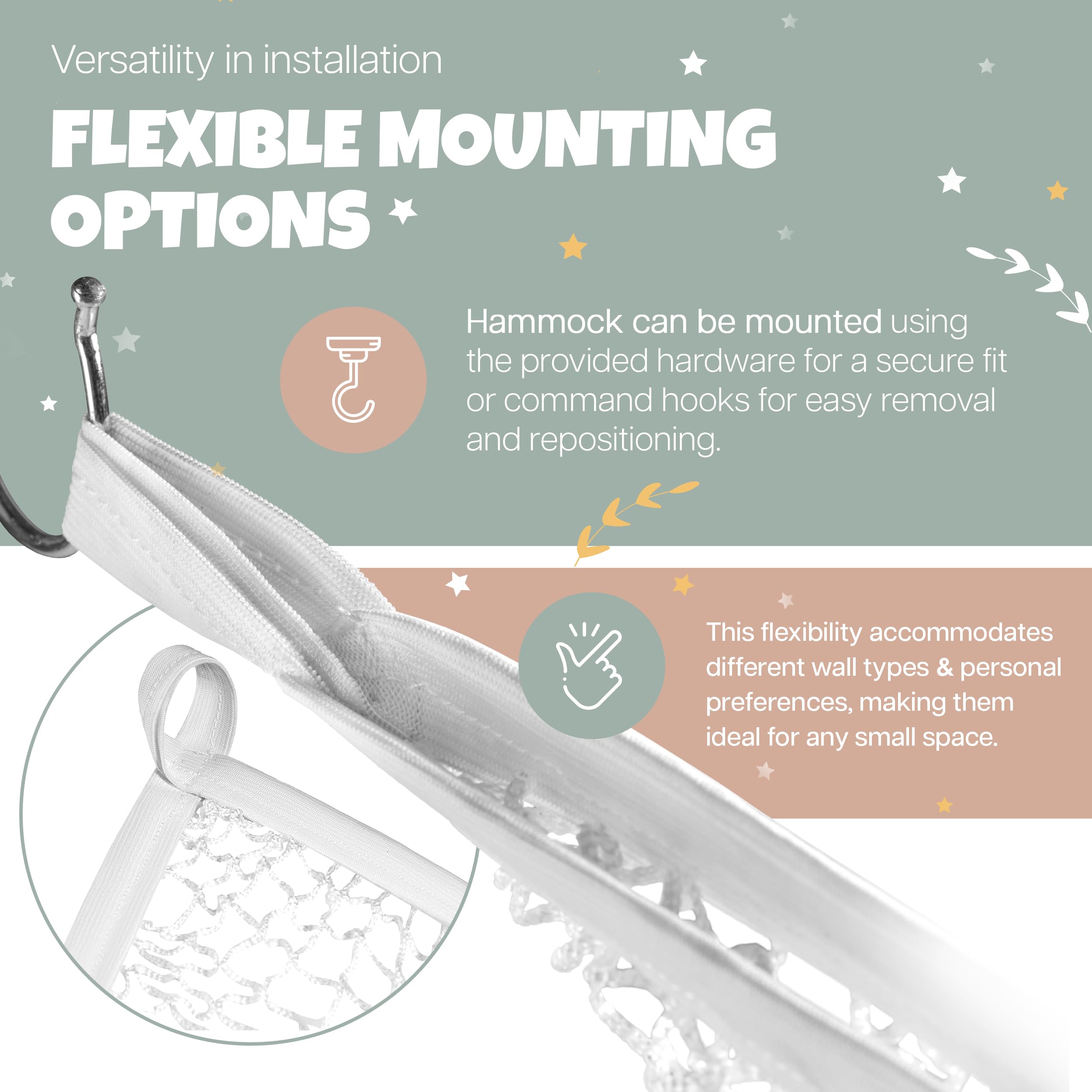 Handy Laundry Stuffed Animal Hammock Corner Net 2-Pack – Stuffed Animal Net & Mesh Toy Organizer for Kids Room – Flexible Storage for Plush Toys, Teddy Bears & Cuddly Favorites – Durable, Easy Install