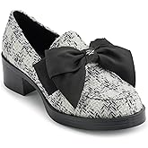 Karl Lagerfeld Womens Camilla Loafer with Oversized Bow