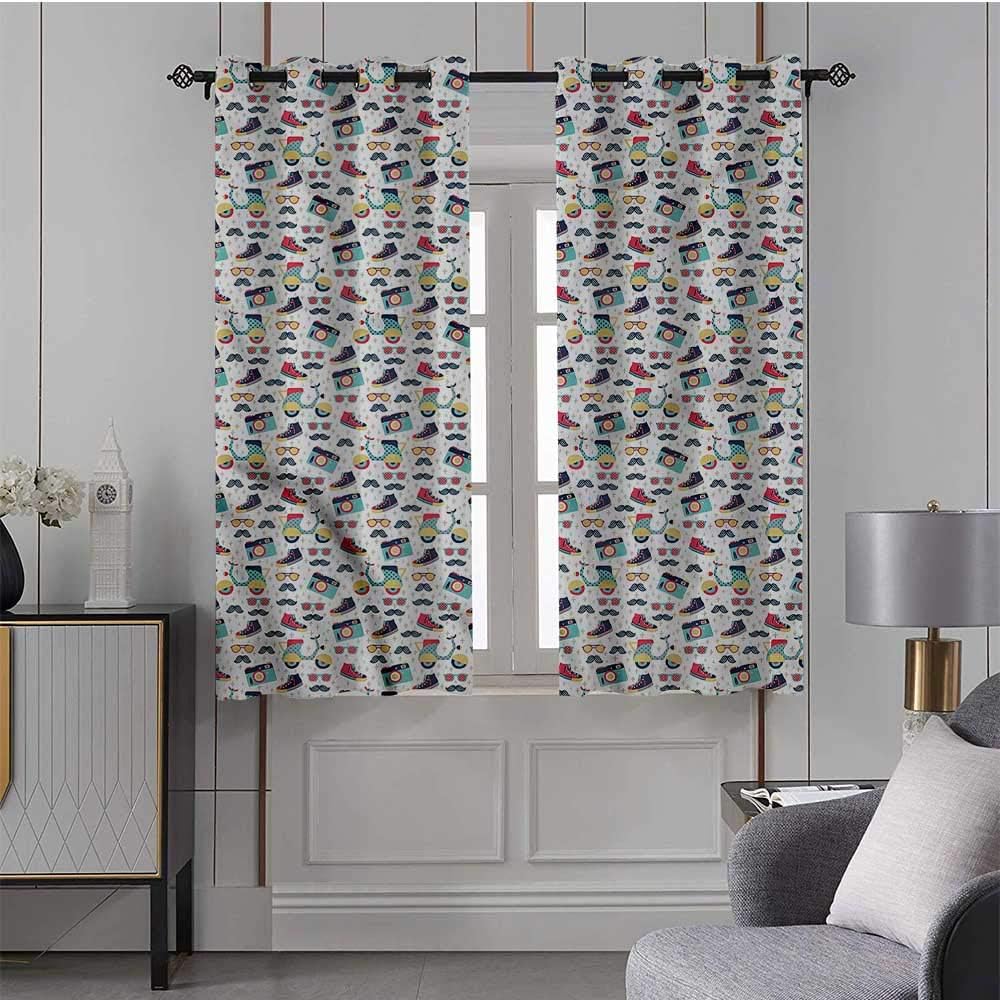 Amazon.com: DESPKON-HOME Room Darkening Curtains for Bedroom Hipster