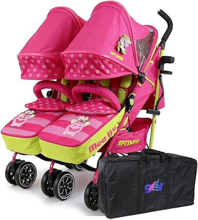 isafe optimum double stroller