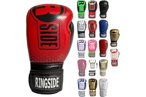 Ringside Apex Bag Gloves, IMF-Tech Boxing Gloves with Secure Wrist Support, Synthetic Boxing Gloves for Men and Women