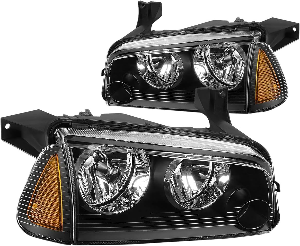 DNA Motoring HLOHCHA054PCHCL1 Headlight Assembly Passenger Side