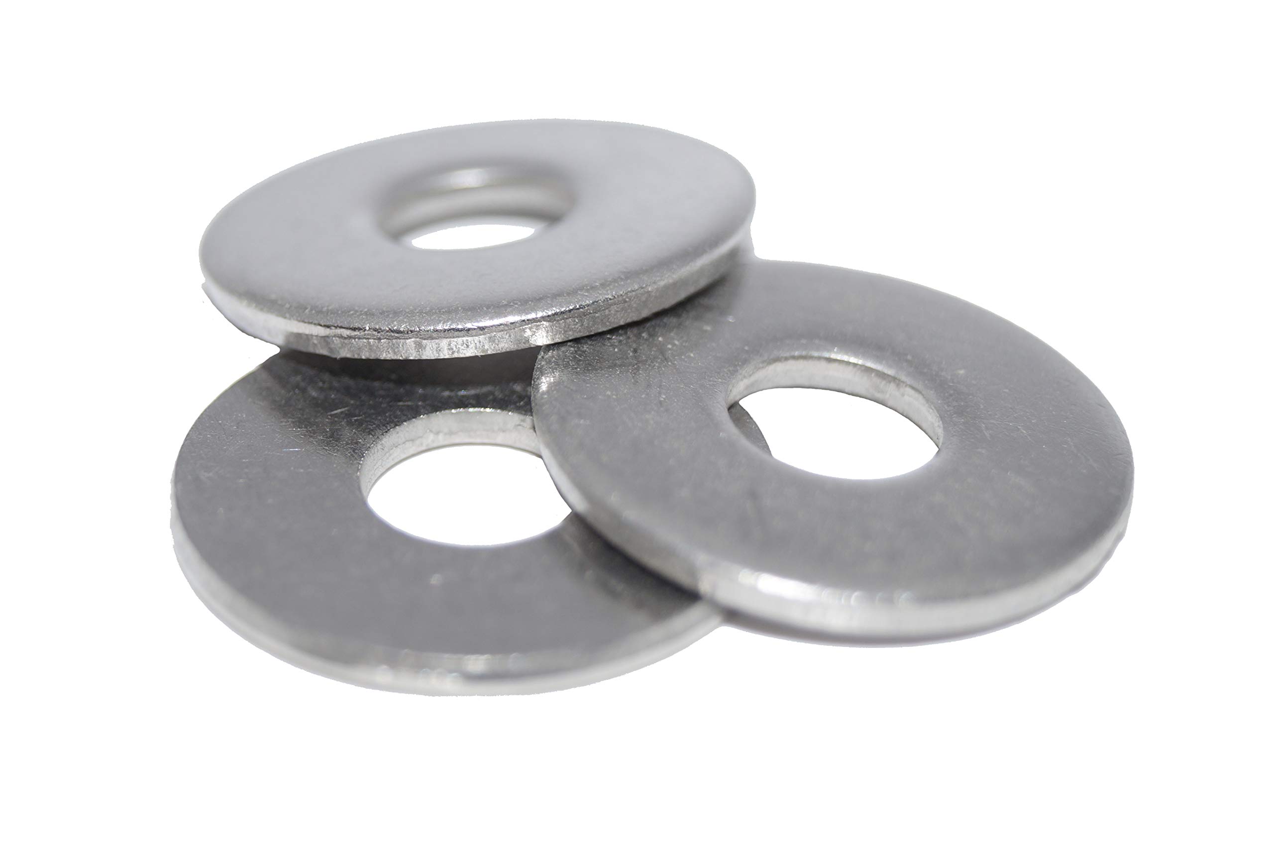 Large Washers M5 (Bore Diameter 5.3) Pack of 25 DIN 9021 A2 Stainless Steel