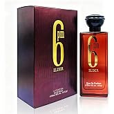 A CENTER 6pm Elixir Men's Eau de Parfum 3.4 Fl Oz Warm Woody Cologne | Long Lasting Fragrance Amber Tobacco Scent Gift for Him