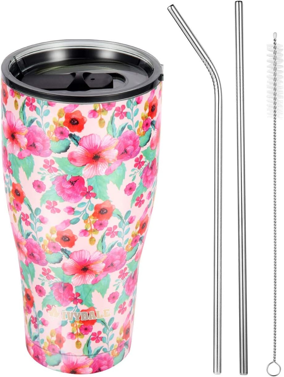 Stainless Steel Tumbler with Lid 30oz Tumbler Insulated