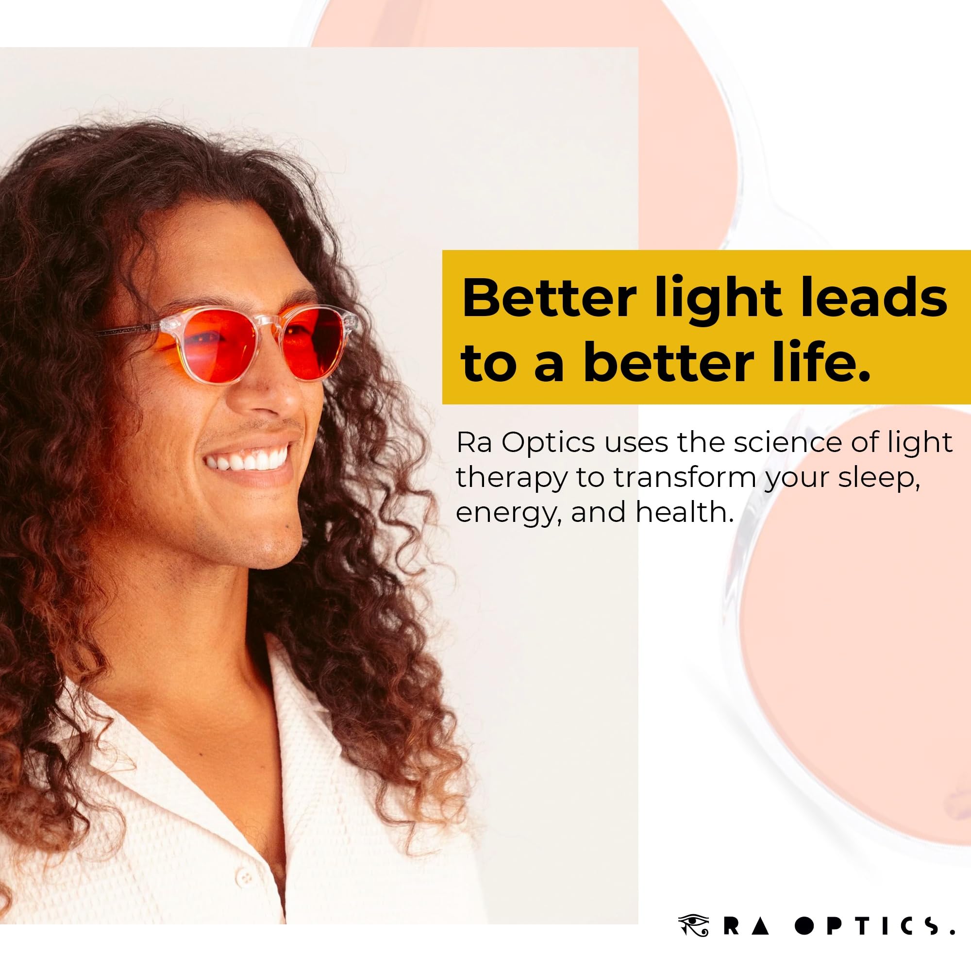 Aazon.co: Ra Optics Clyde Frae With Daylight Lenses - Science-Based Blue Light Glasses