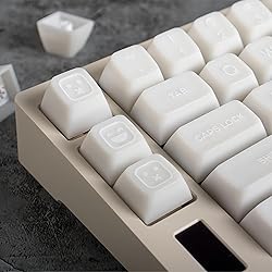 White Jade Keycaps 160 Keys Double Shot PBT Keycaps