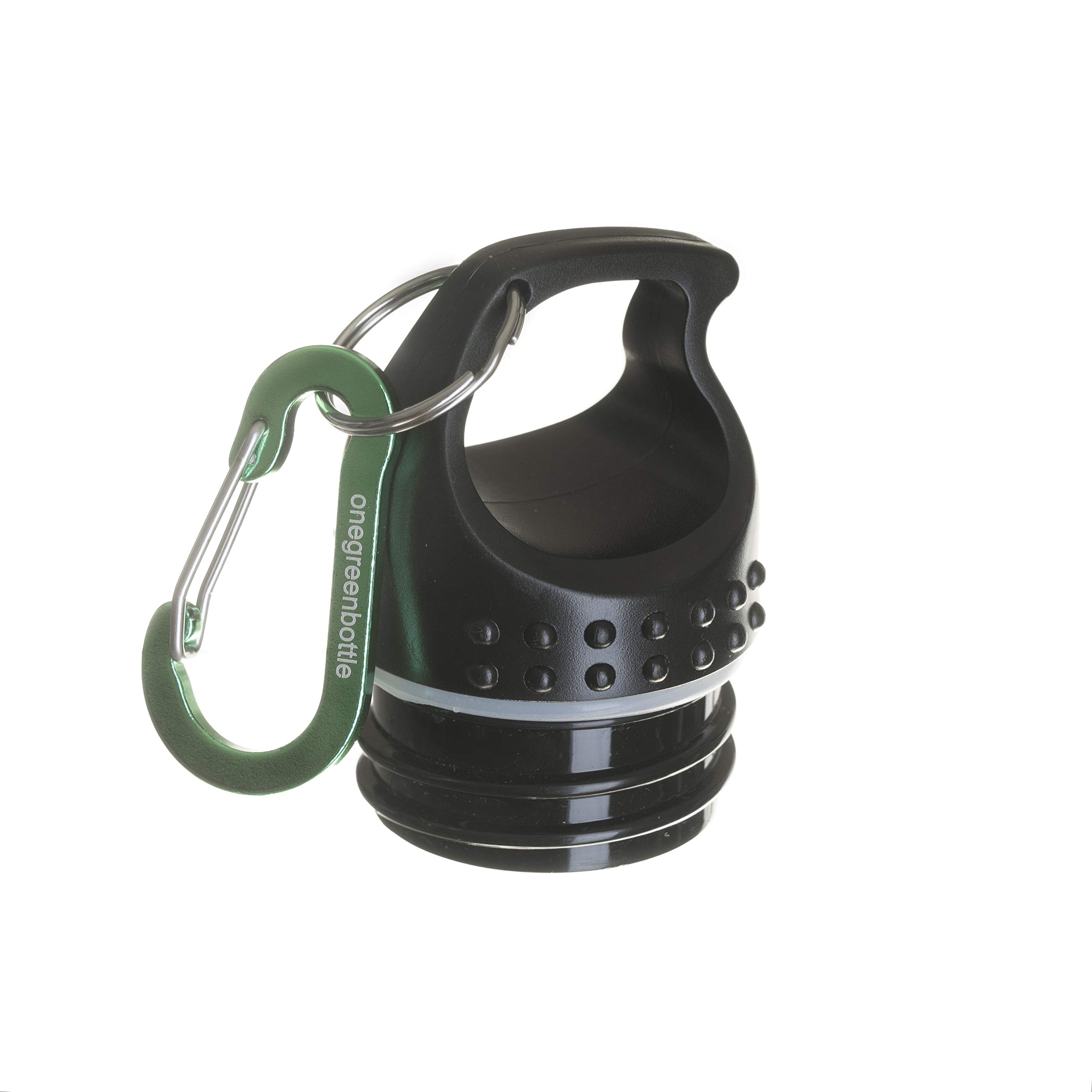 onegreenbottle Loop cap with carabineer Evolutions, tough canteens and curvy canteens leakproof screw cap to fit all and botl classic canteens…