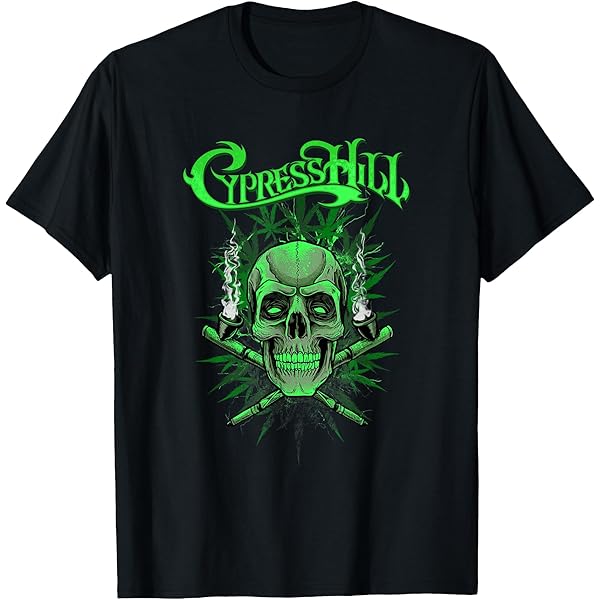 Amazon.com: Cypress Hill Men's Blunted T-Shirt Black Small