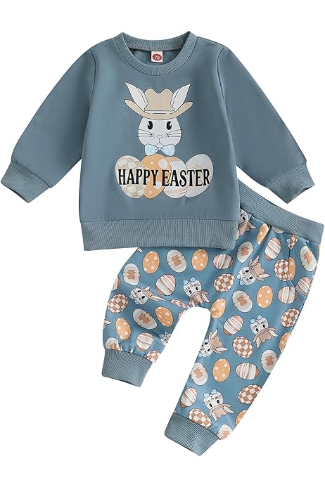 Ensemble Bébé Lapin Carotte Ensemble Pâques Bébé Garçon YILEEGOO