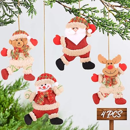 Decorazioni Natalizie Da Tavola.Mmtx Ornamenti Natalizi Decorazioni Decorazioni Natalizie Da Appendere Babbo Natale Pupazzo Di Neve Renna Bambola Per Albero Di Natale Tavolo Con Ciondolo Camino Vacanze Decorazioni Per Feste Regali Amazon It Casa E Cucina