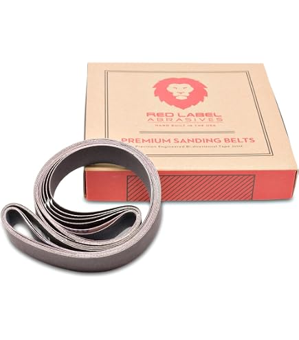 Red Label Abrasives 1 X 30 Inch 120 Grit Sanding Belts