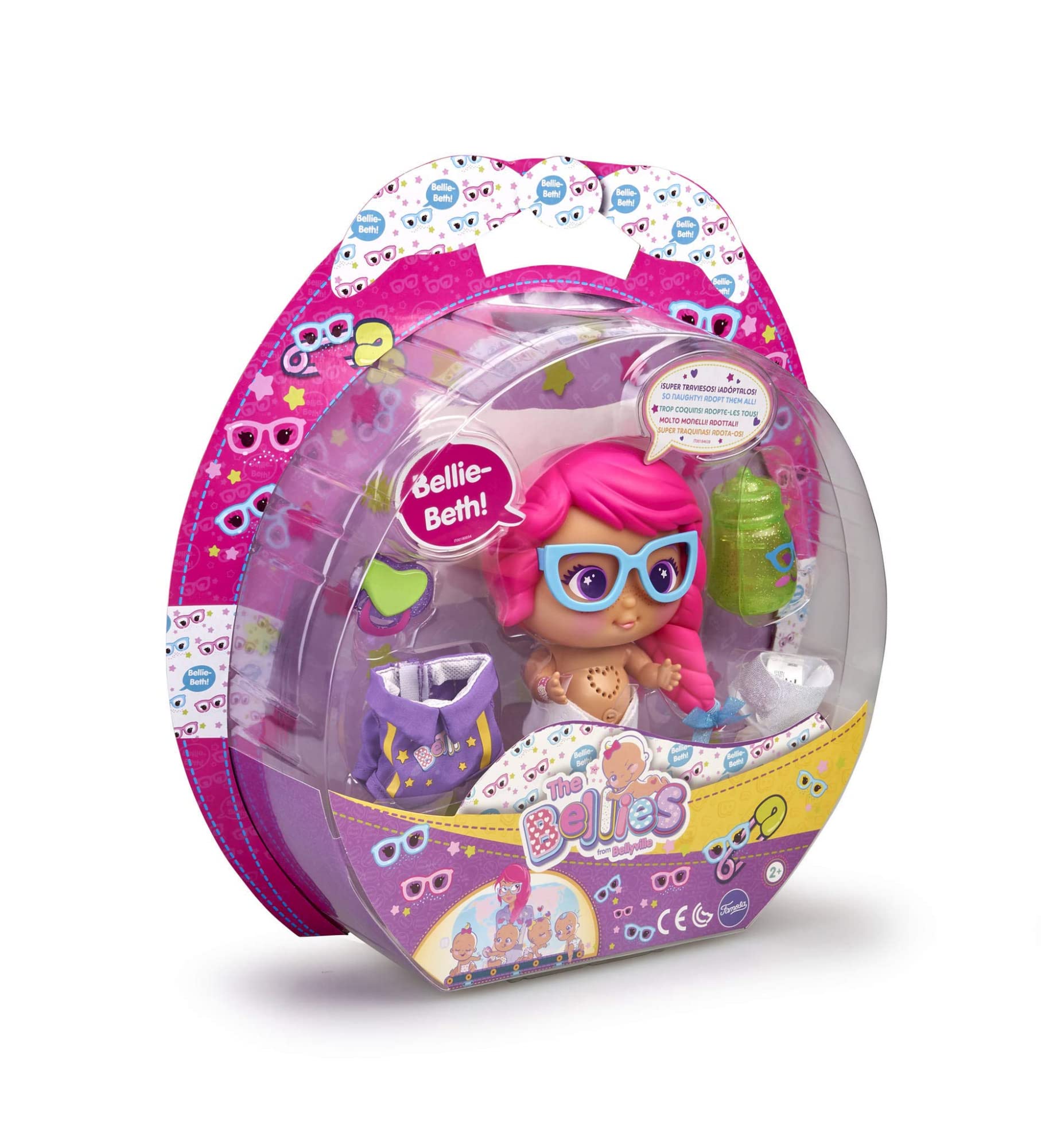 adidas The Bellies Interactive Doll for Girls, Multi-Colour, 3 Years+ โ image 1