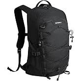 WATERFLY Hiking Backpack 20L, Lightweight Outdoor Daypack Water Resistant | Everyday Travel Bag, Laptop Sleeve, 2L Hydration System, Bungee Cord, Trekking Commute Daily Leisure