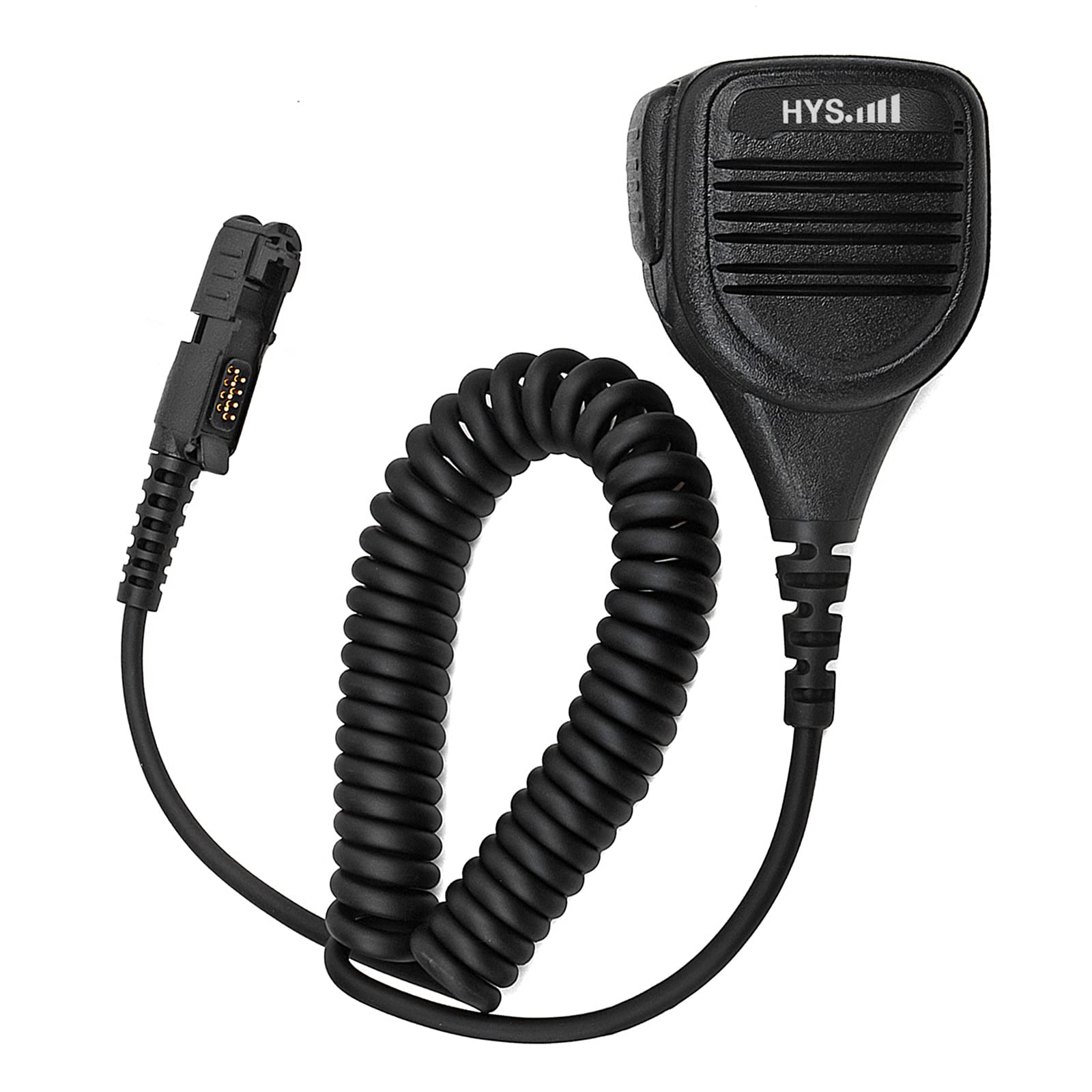 HYS Remote Speaker Mic Compatible with Motorola Multi-Pin Radio DP2000 DP2400 DP2600 DP3441 DEP550 XPR3300 MTP3250 XiR P6600, Shoulder Microphone with 3.5 Jack