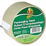 DuckBrand Standard Packaging Tape Refill, 1.88 Inch x 54.6 Yard, Clear, 1 Roll (240408)