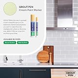 RAINBOW CHALK MARKERS LTD Twin Pack Cream Grout Pen Restore Tile Kitchen view 7