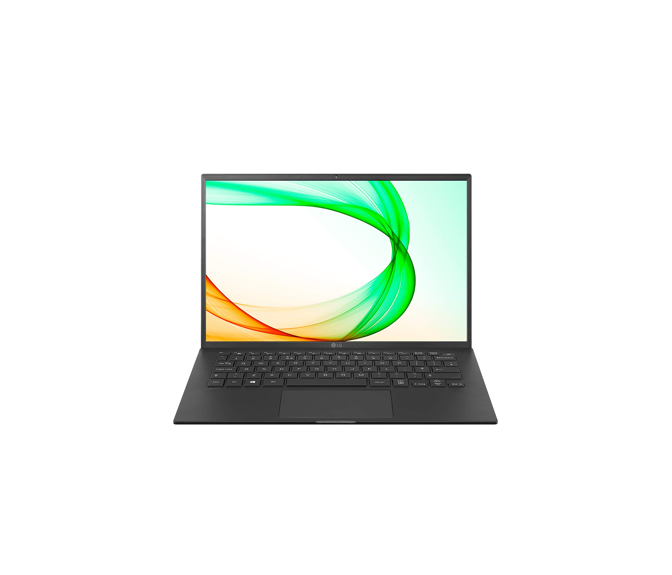 LG gram 14Z90P Black, Ultra-Lightweight 999g, 14-inch Laptop, Long Lasting Battery Life, Intel Core i7-11th Gen, 16 GB, SSD 512 GB