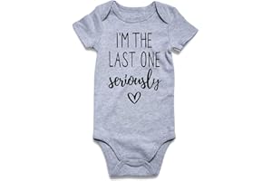 UNICOMIDEA Baby Boys Girls Romper Letter Printed Newborn Outfit Short Sleeve Bodysuits 0-12 Months