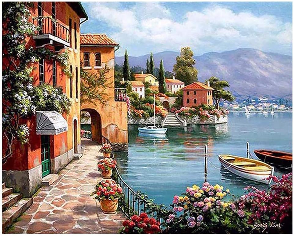 Painting Diy oil Painting By Numbers Kit Coloring By Numbers Picture By Numbers Home Decors canvas large for paintworks