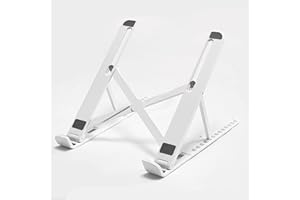 Vancold Portable Laptop Stand, Ergonomic Aluminum Laptop Mount Stand, Detachable Laptop Riser Notebook Holder Stand Compatibl