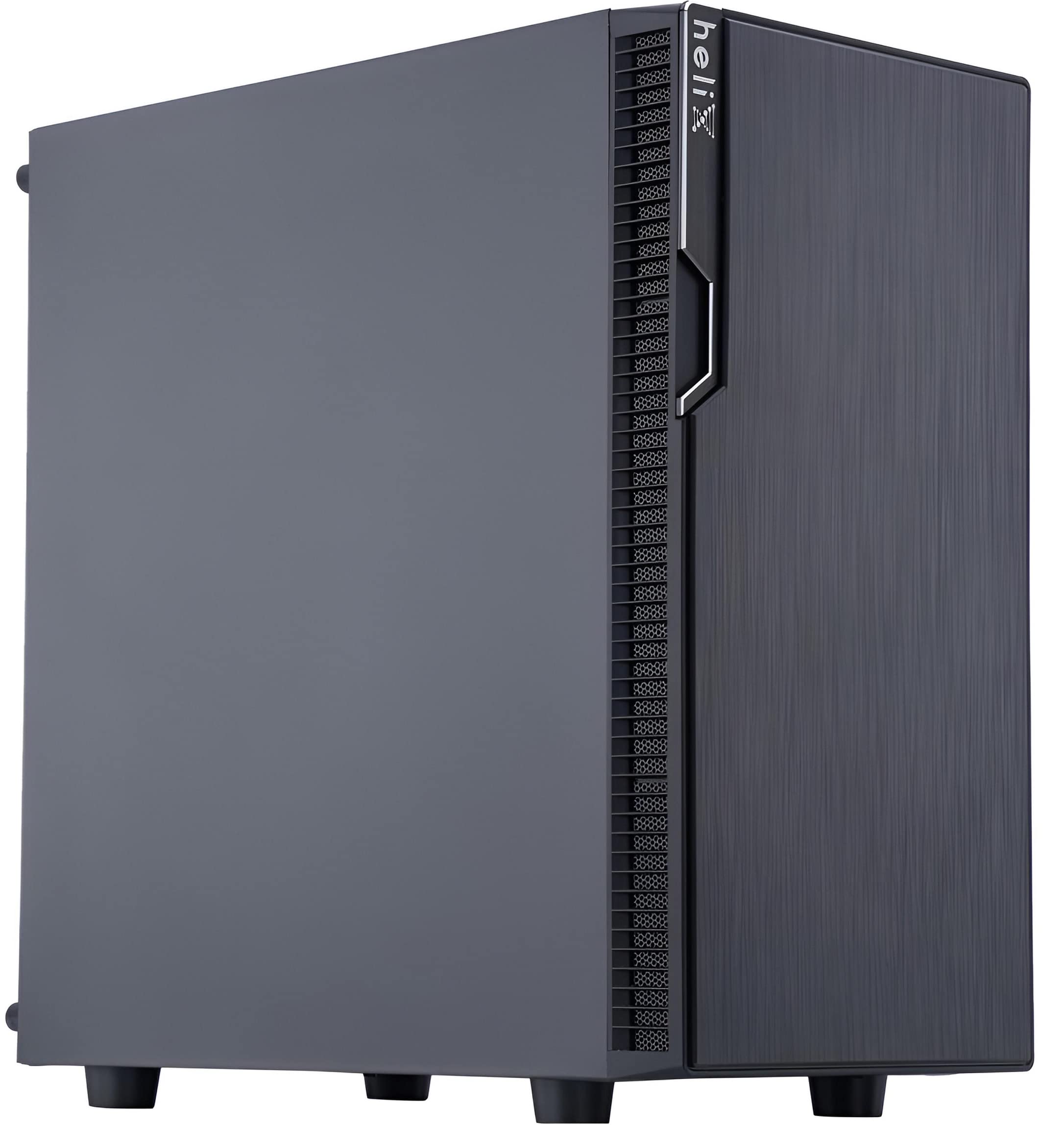 Photo 1 of **ONLY THE CASE***Rosewill FBM-X2-400-HELIX Micro ATX Mini Tower Desktop Gaming PC Computer Case with Pre-Installed 400W PSU, 240mm AIO Support, USB 3.0