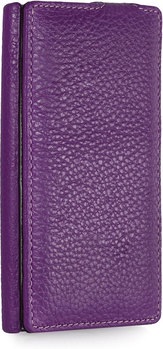 StilGut UltraSlim, Genuine Leather Case for Nokia Lumia 920, Purple - Image 4
