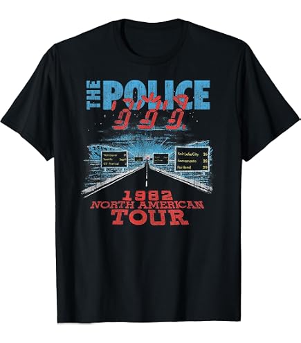 Amazon.com: Official The Police Rock Music Band Ghost in The