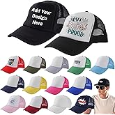 LYDTICK 15 Pack Trucker Hats Bulk Sublimation Blanks Wholesale Mesh Baseball Cap DIY Custom Hats for Men Women