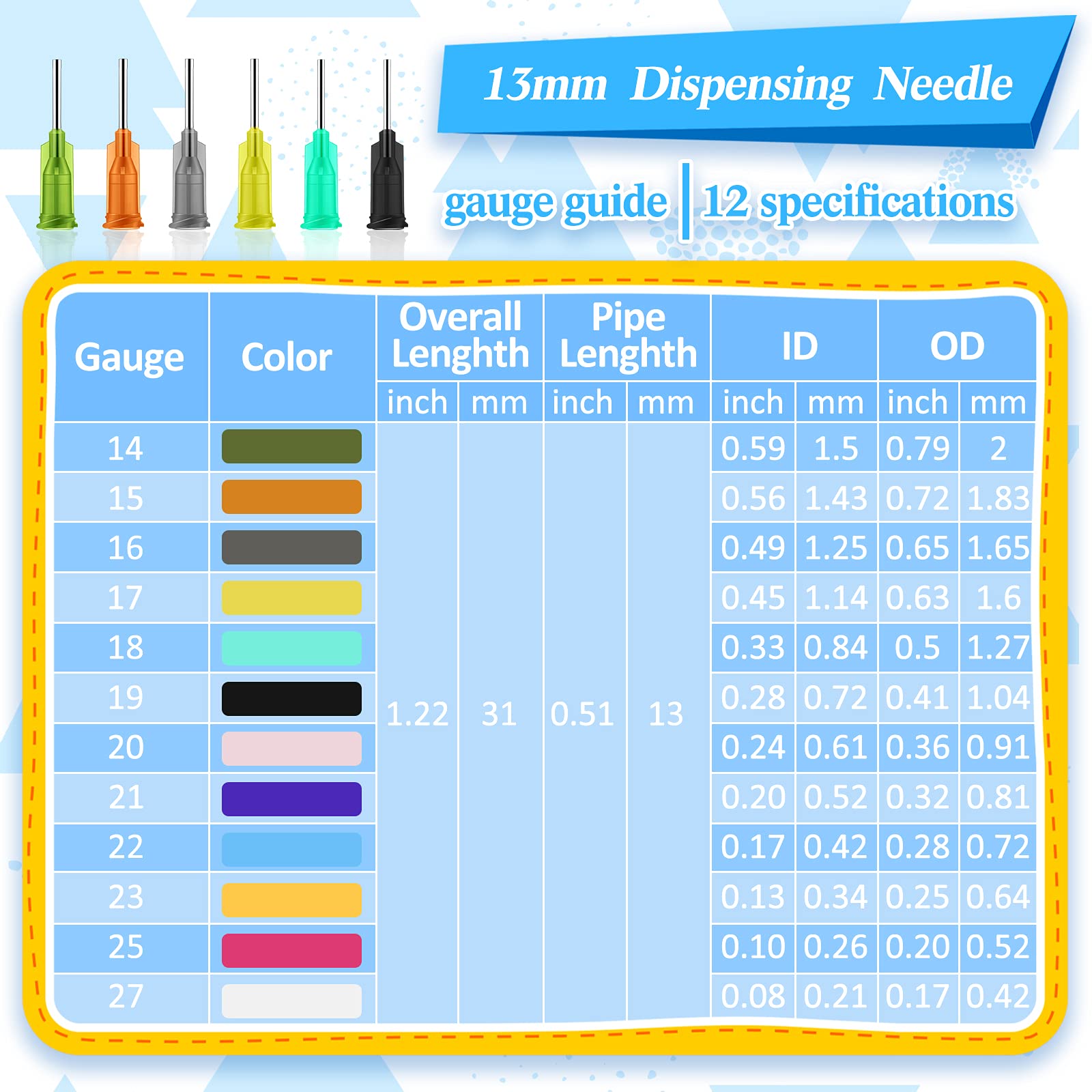 Mua 90 Pieces Blunt Tip Dispensing Needle with Luer Elbow Blunt Needle ...
